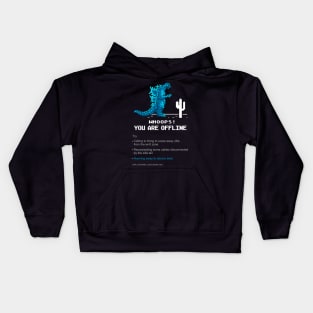 Godzilla vs Kong - you are offline Kids Hoodie